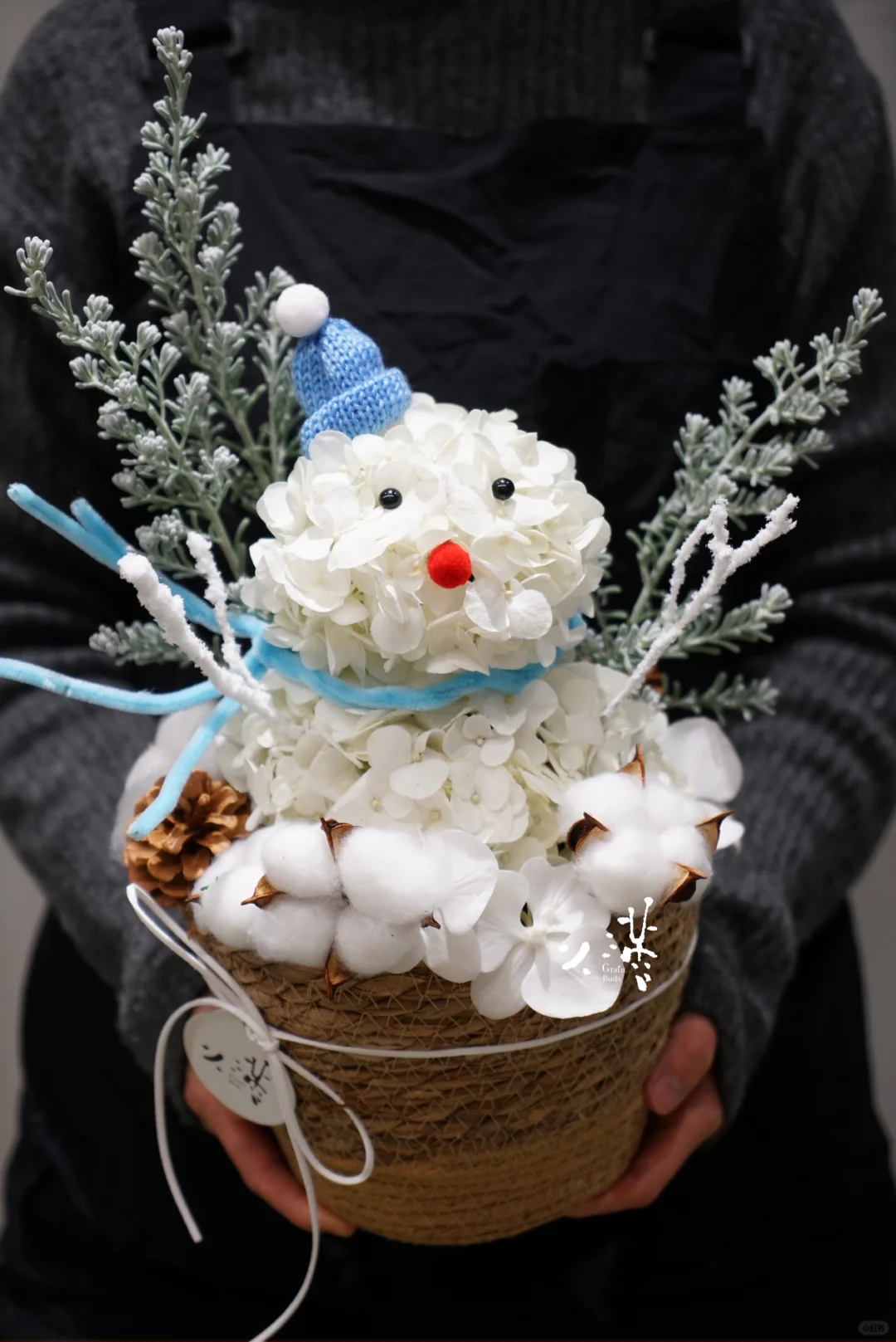 冬天的问候，小雪人来啦❄️