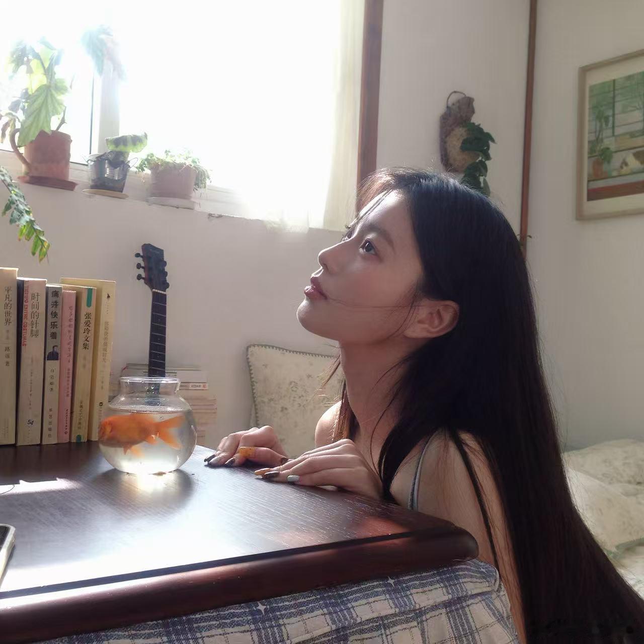 盛夏和金鱼上海约拍