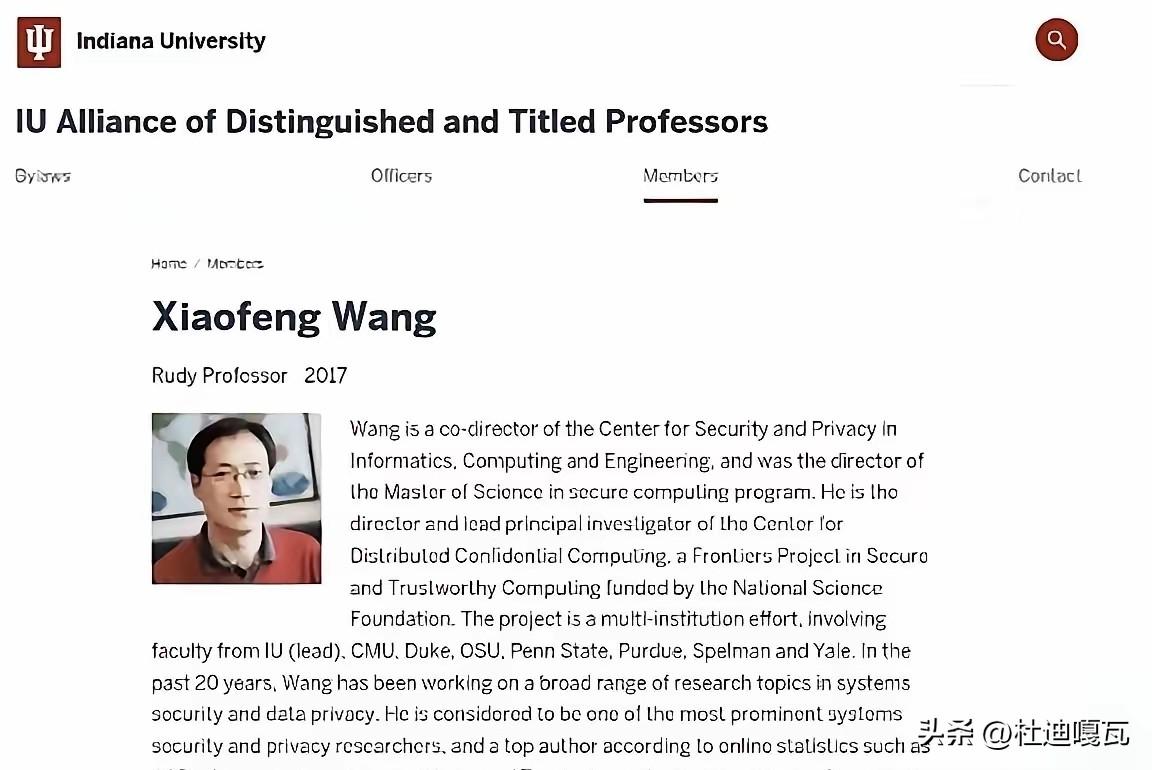 为美国奉献了26年，最终还是被FBI带走调查，妻子为这位汪晓峰专家鸣不平。
毕竟