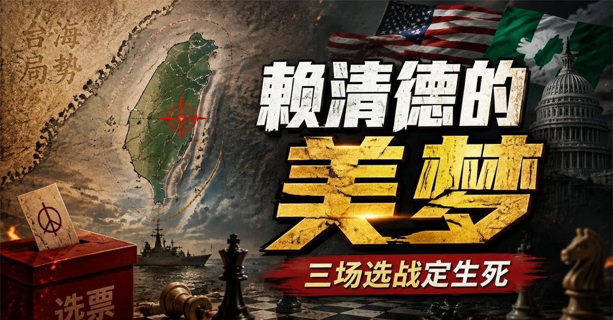 新竹告急，新北告急，高雄告急，南部豪雨引发多处积水，赖清德的政治危机随之浮现。赖