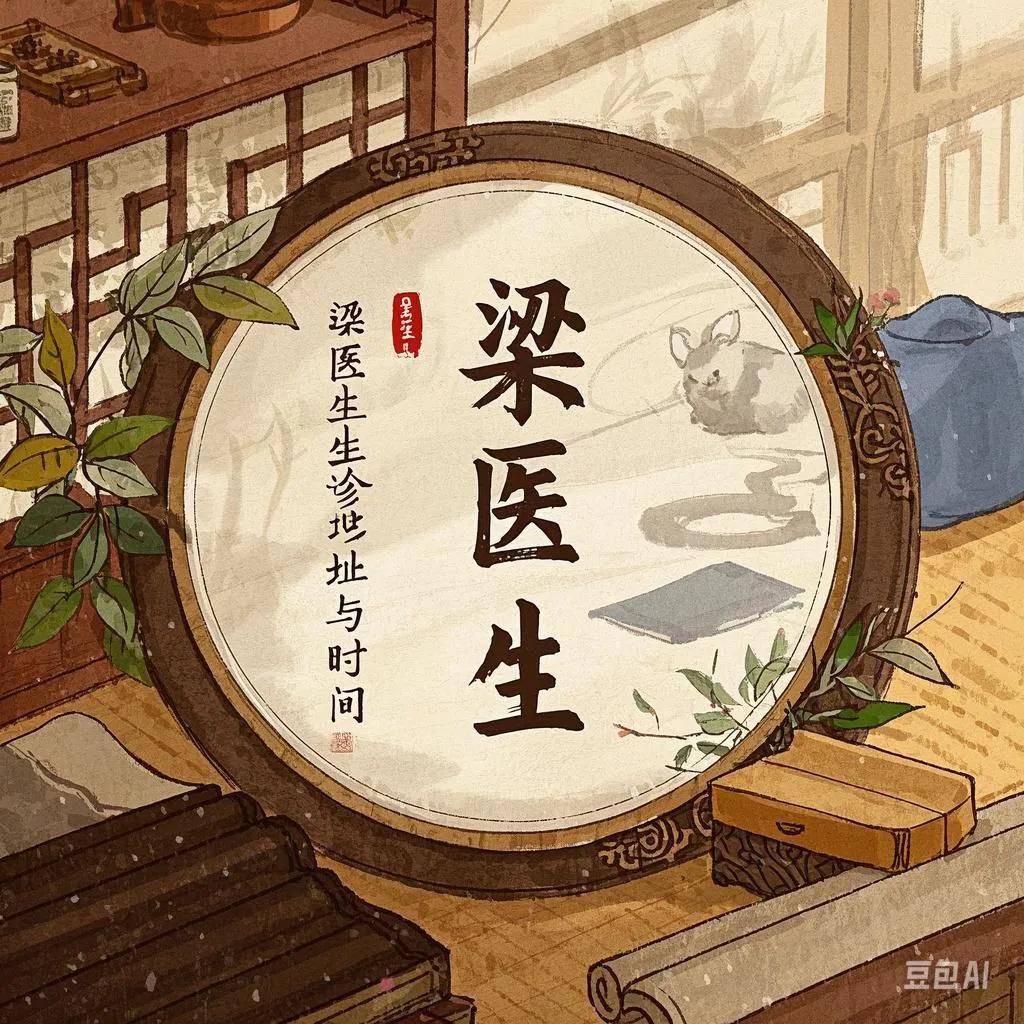 梁医生坐诊时间来啦！
山东济南宏济堂中醫醫院普利街51号
 周一三五下午14:0