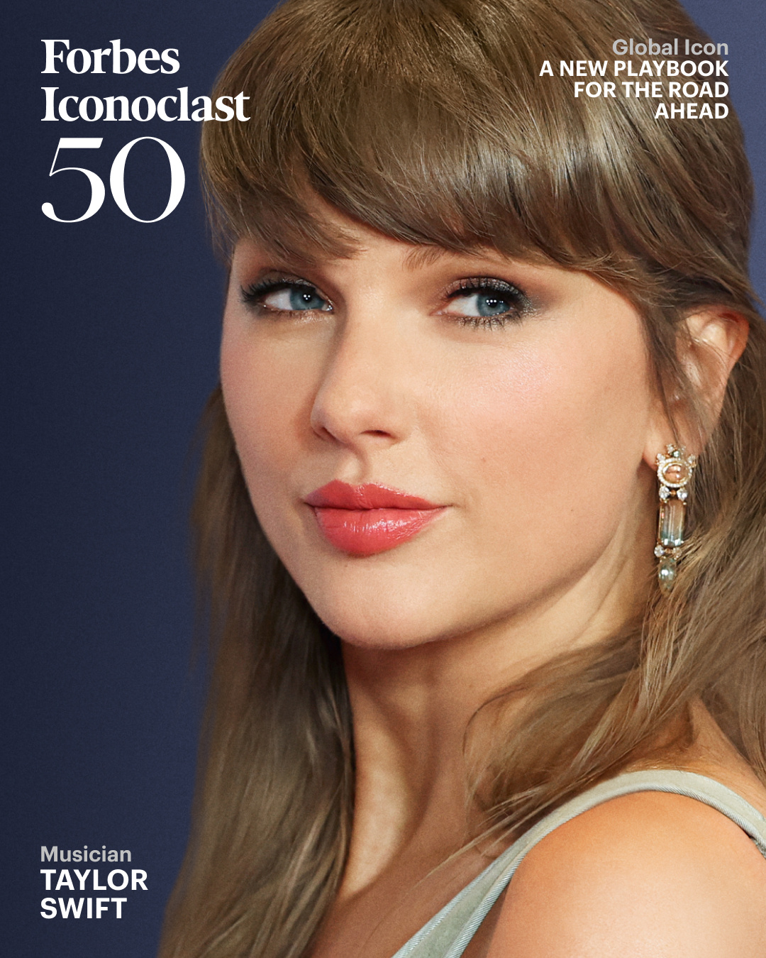 霉霉 Taylor Swift 入选福布斯50位颠覆者2026，该榜单旨在表彰在