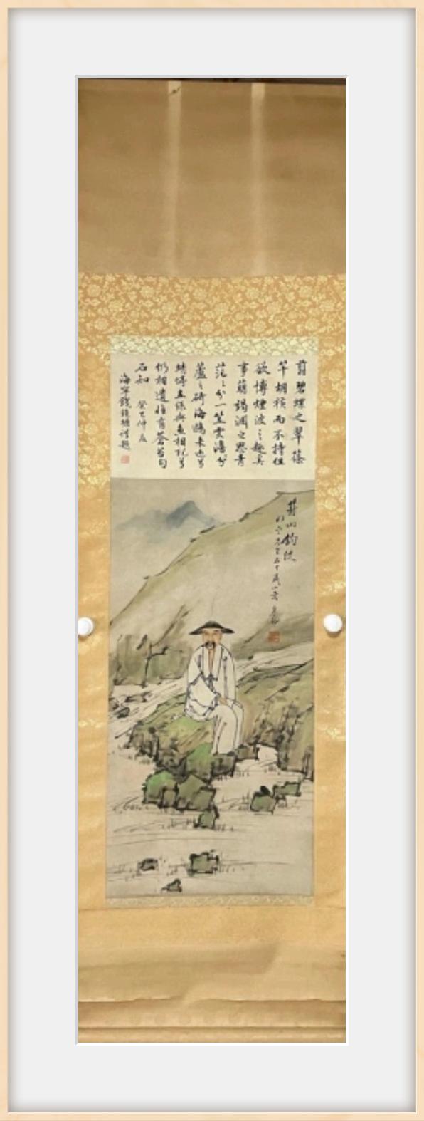 一幅古画的完整性很重要：

比如诗塘、四周题跋、印章、画面主体的品相，是一套不可