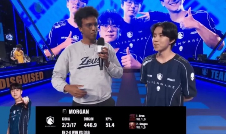 Morgan：打LCS上单不难，我当年在LCK打的可都是Zeus、Kiin