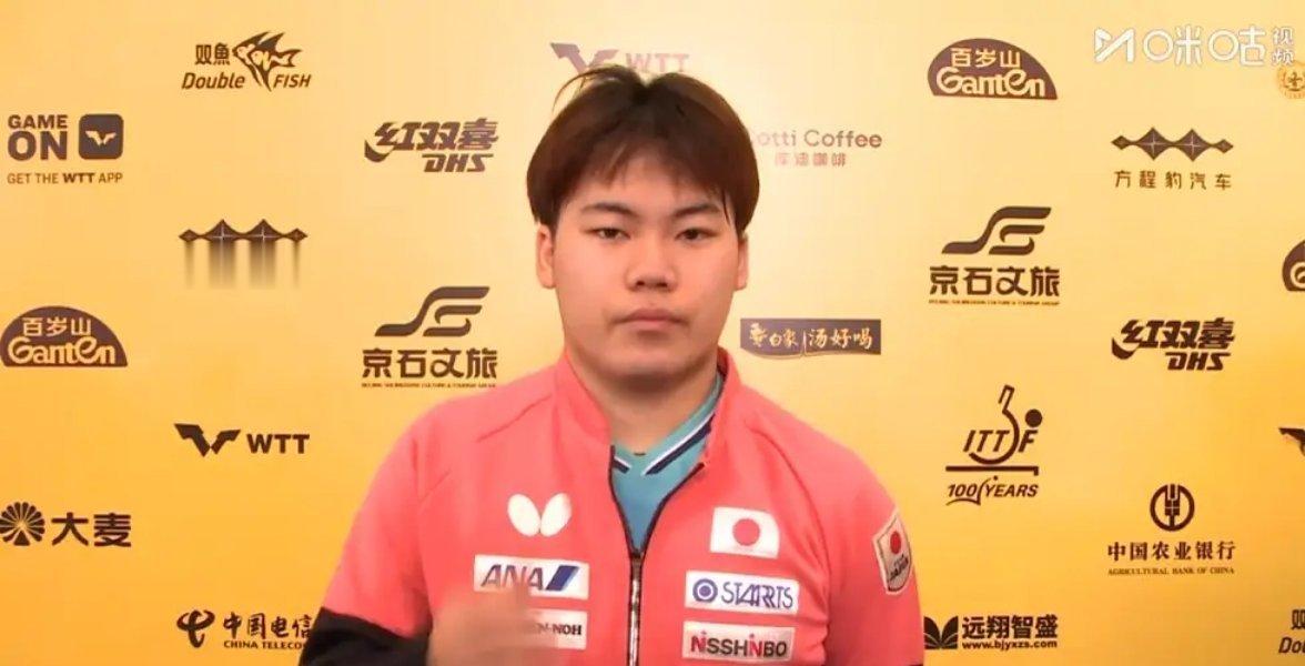 松岛辉空回应4比1冯翊新松岛辉空回应晋级四强：“赢下比赛还是很高兴的，对手发挥也