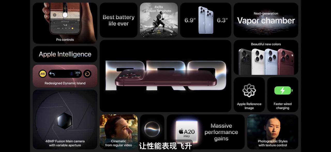 苹果iPhone 18 Pro正式发布，这次没有标准版，One More thi
