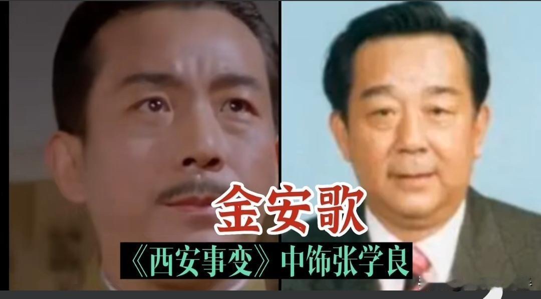 金安歌、胡军、韩庚、尤勇、杜奕衡、周航——这些演员，都演过张学良。有人演出了英气