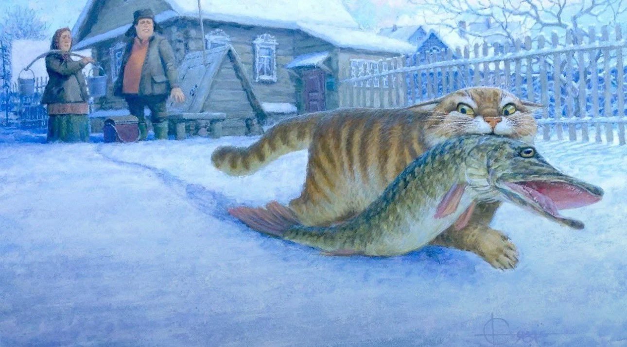 冬日窃贼by Vladimir Stakheyev 