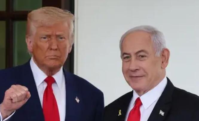 2月10日以色列总理内塔尼亚胡再次访问美国，积极和特朗普会面，自从特朗普担任美国
