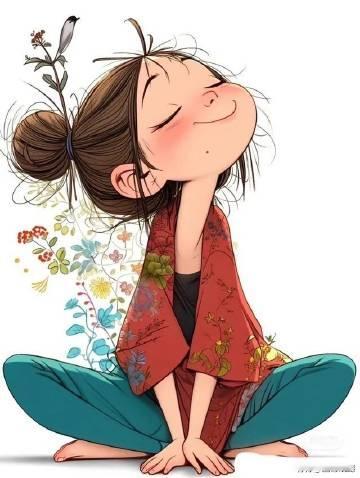 在这么艰辛的日子里，最该被讨好的就是自己。  ——朱德庸 