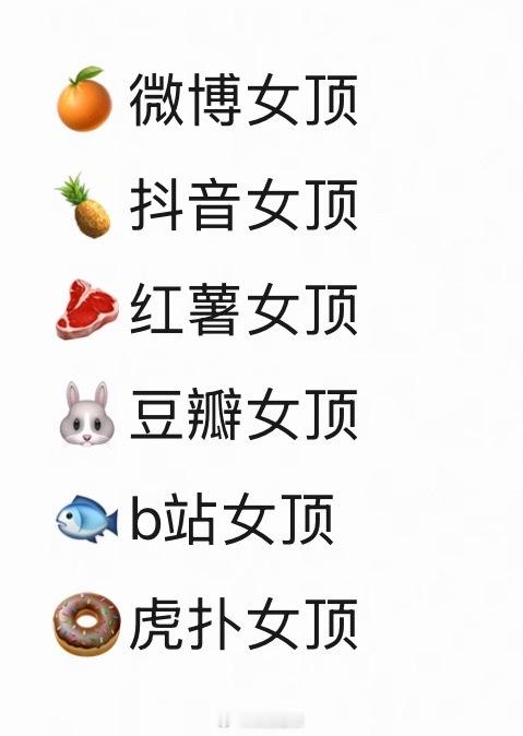 粉丝投稿流量花各平台女顶