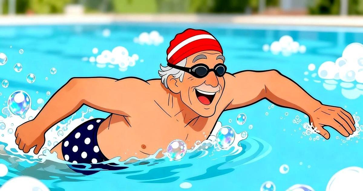 七十岁的陈大爷，零下五度跳进冰水里，呛了水，没倒下。
有人拍手叫好，说这是硬汉；