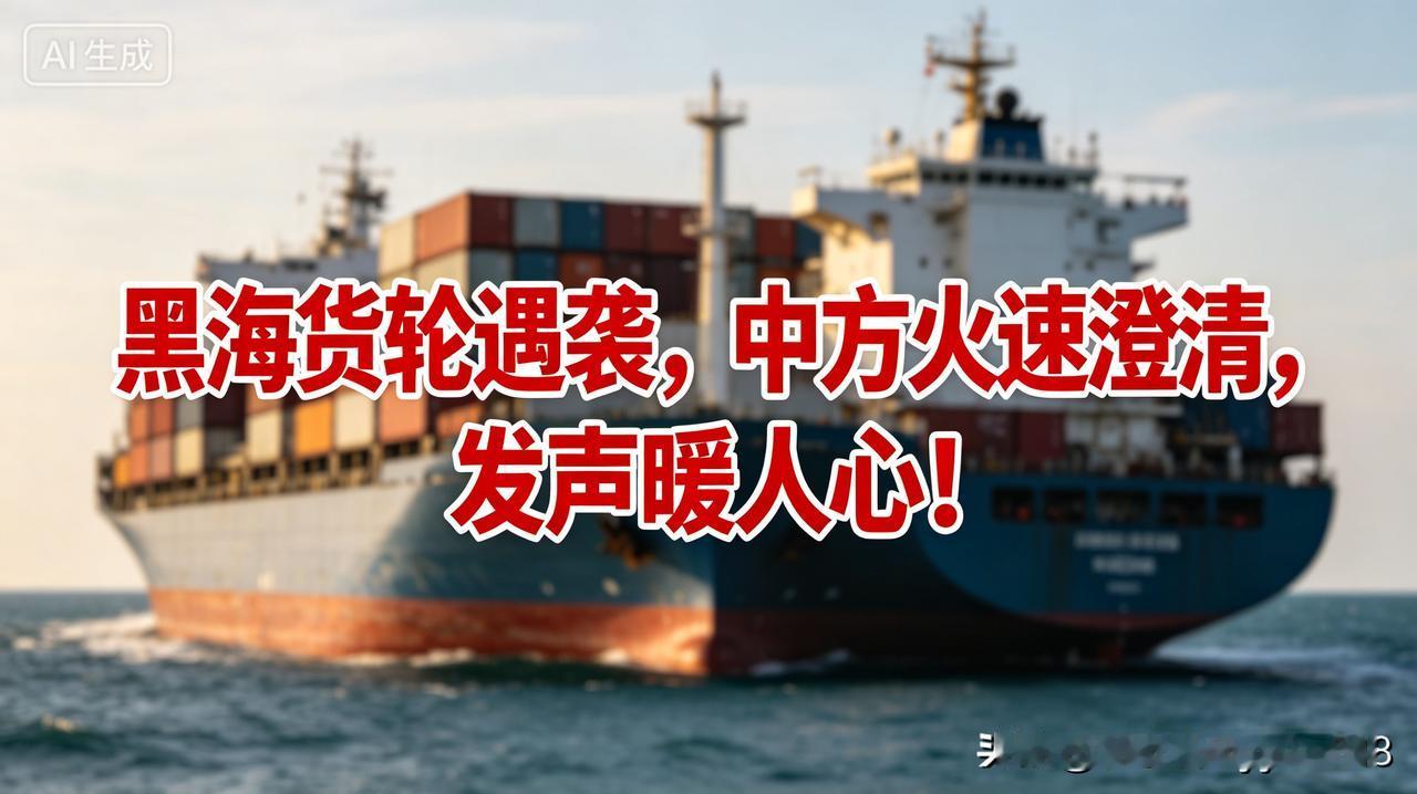 黑海突发袭船消息，网传中国货轮遭袭，瞬间牵动万千国人的心！
5月21日权威消息，
