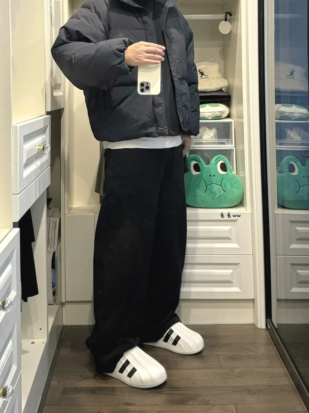 棉服叠穿｜极简穿搭