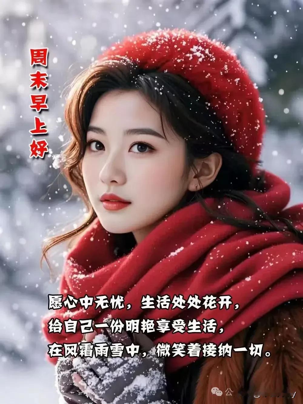 朋友您我，情同手足，
您伴我行，前路不孤。
今生相伴，彼此守护，
冬意渐浓，雪花