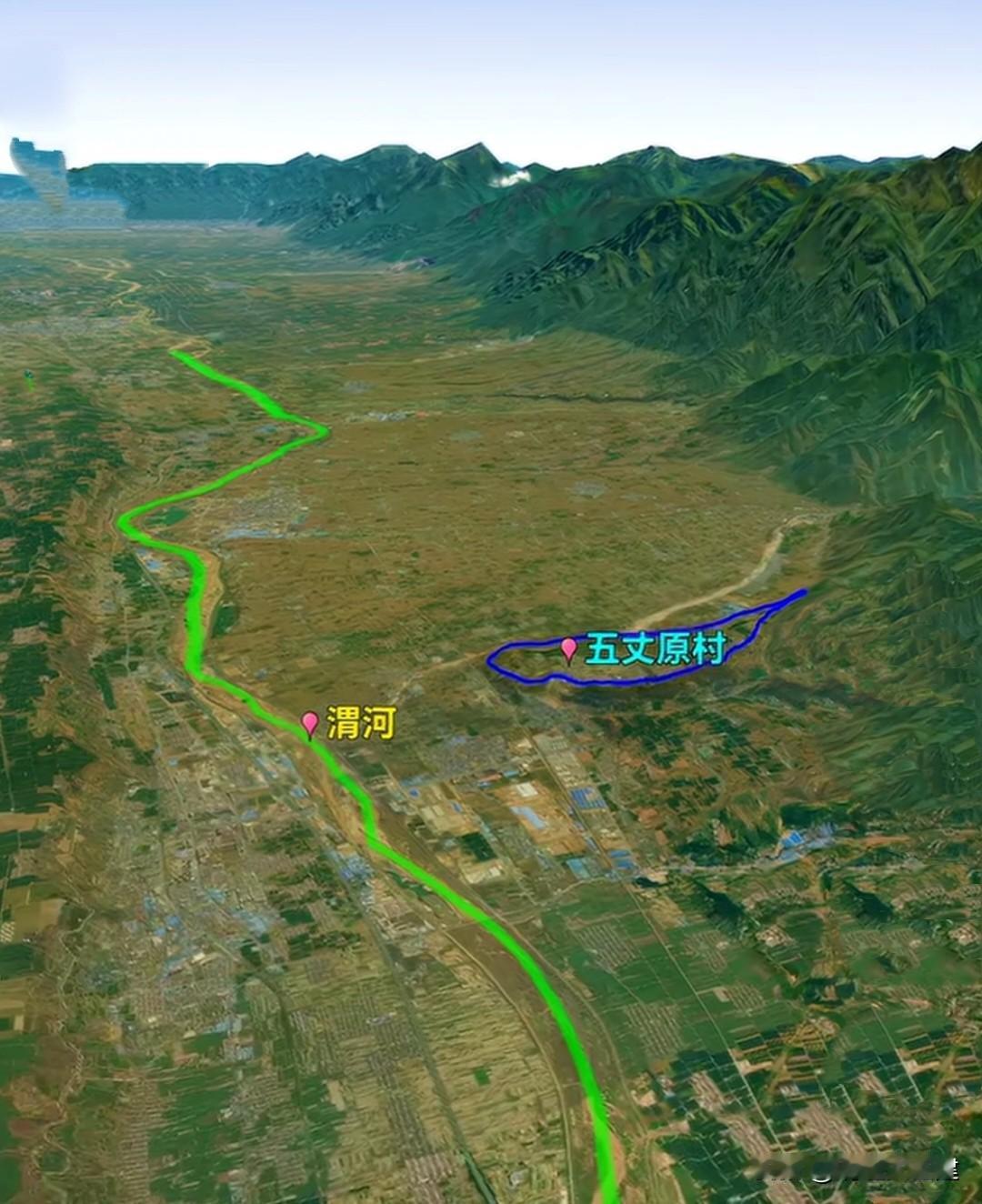 原以为【五丈原】就是普通的一座山，可是仔细学习，才知道那可是战略要地！

五丈原