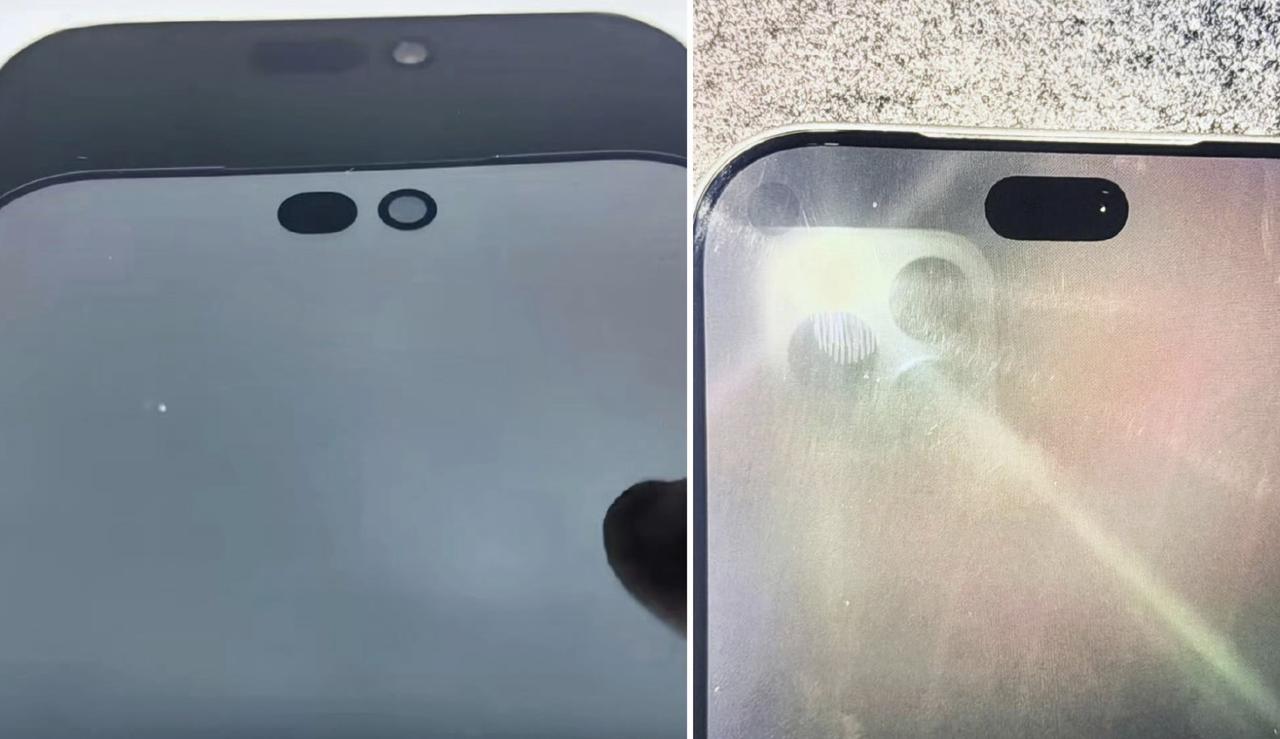 目前外媒又曝光了iPhone 18 Pro的屏幕盖板，可以看到，iPhone 1