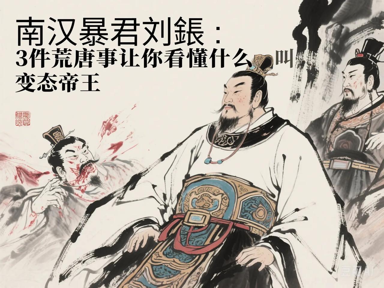 南汉后主刘鋹定下荒唐驭臣术：凡进士及第想做官，必须先自阉入宫。他偏执认为无家室的