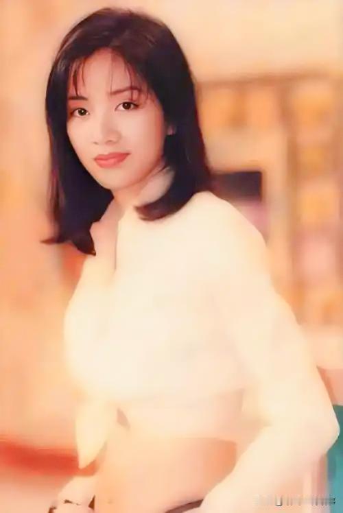 梅艳芳年轻时候太漂亮了，头发多的让女生羡慕。