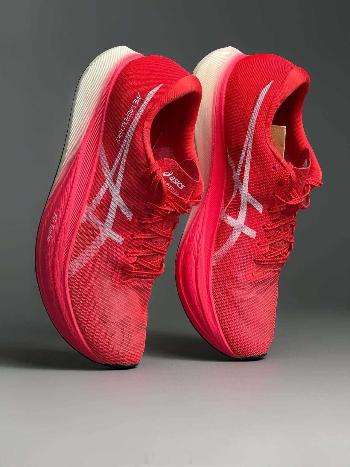 ASICS MetaSpeed Edge这两天重庆火辣的41℃绝配这火红配色AS