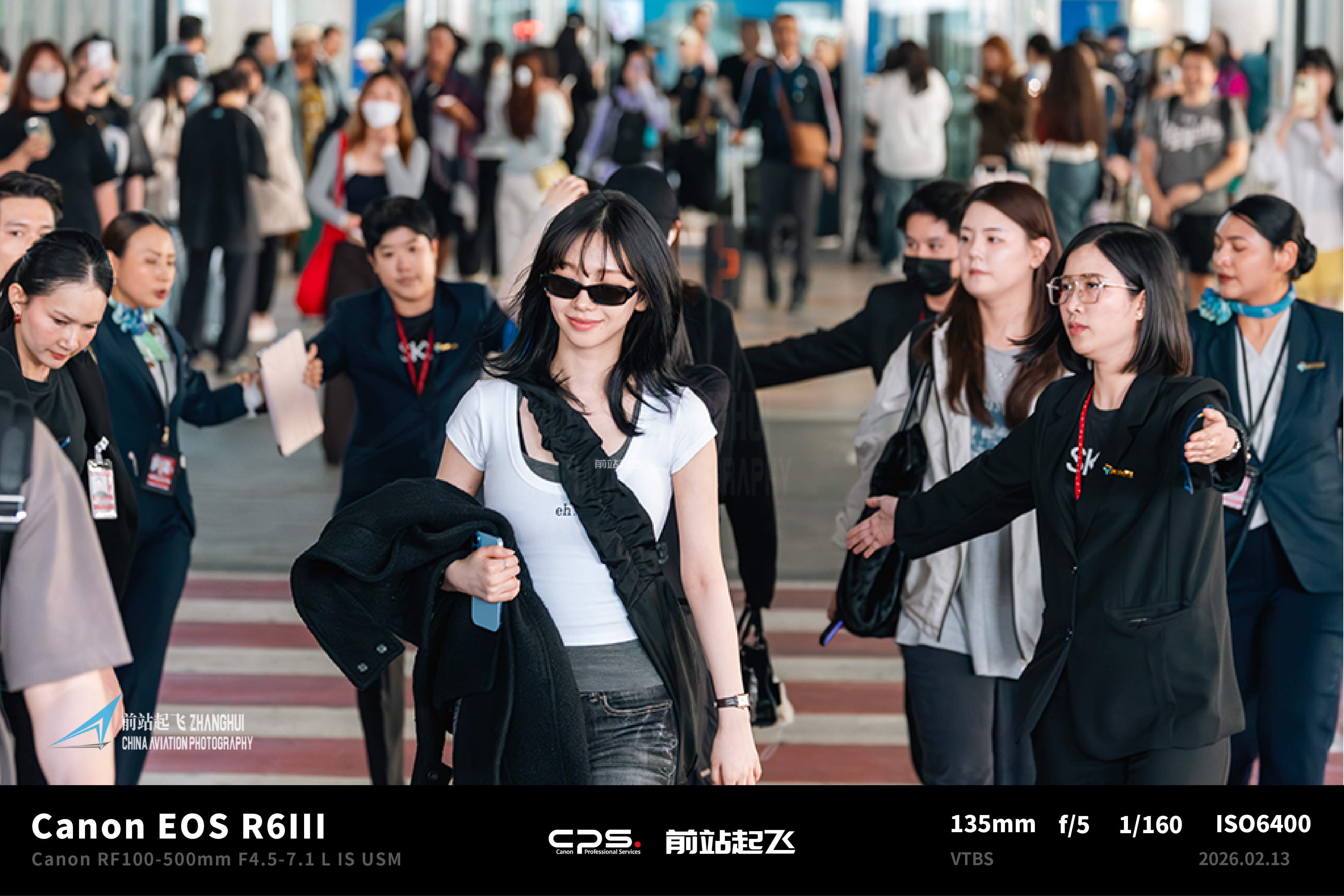 刚刚，柳智敏等一行人抵达曼谷素万那普机场 