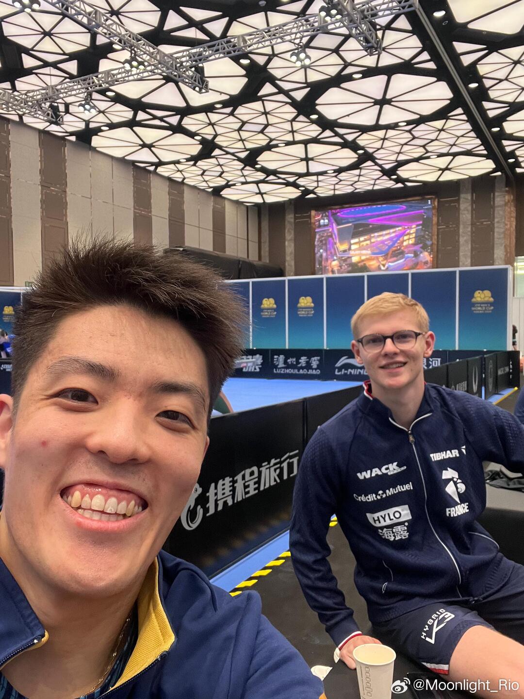 澳门世界杯2026 邱党：我在澳门第一场训练属于直板之间@ FelixLebru