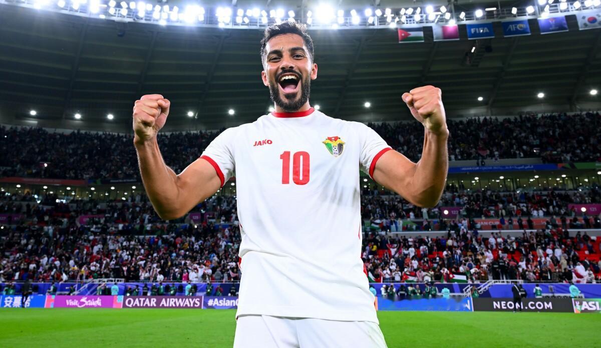 2026年世界杯的黑马球队，我会投约旦队一票。

首次闯进世界杯的约旦队，兼具西