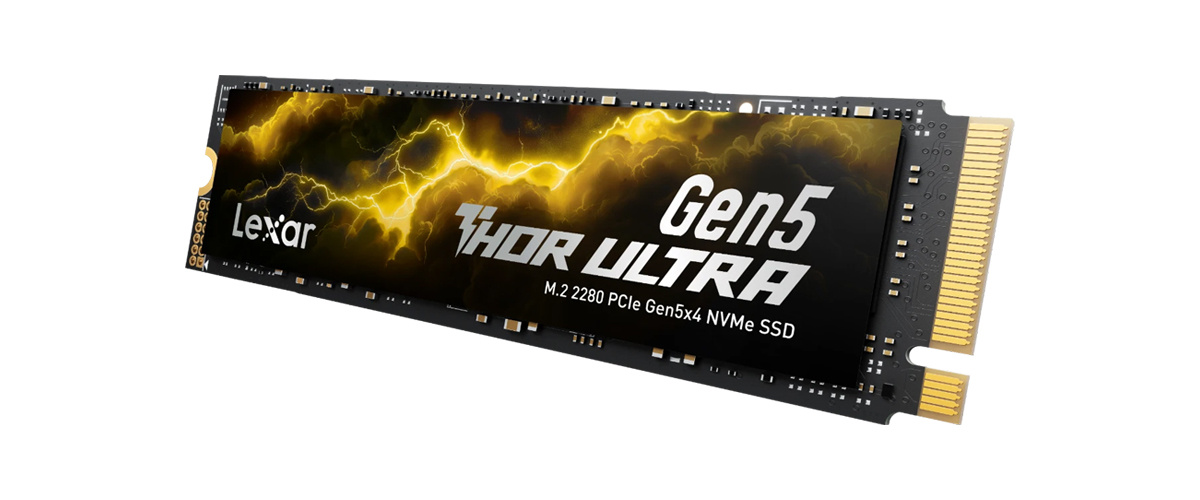 雷克沙推出Thor Ultra系列PCIe 5.0 SSD最大提供4TB，速度达