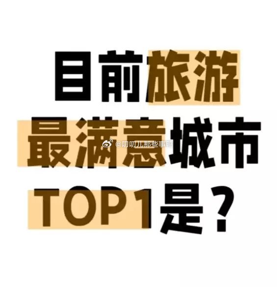 目前旅游最满意的城市是哪个？[点赞][点赞] ​​​