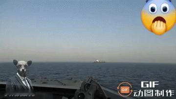 “加勒比海盗”武装发布武力攻击并扣押伊朗 “图萨” 号集装箱货轮画面，
特朗普恬