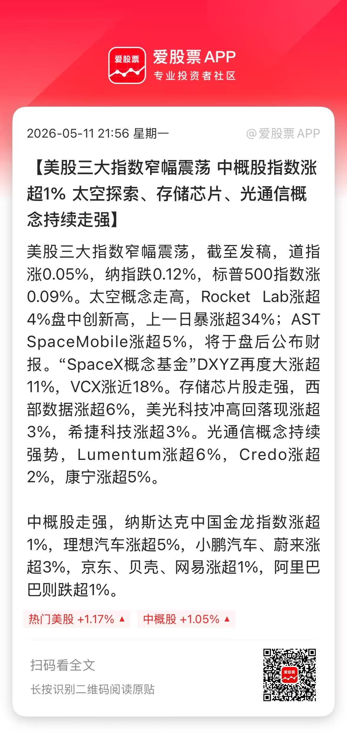 今晚美股开盘，美光科技、高通、英特尔、AMD等芯片股再次刷新历史新高！这也太疯狂