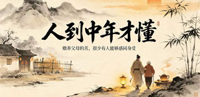 人到中年才懂：赡养父母的苦，很少有人能够感同身受