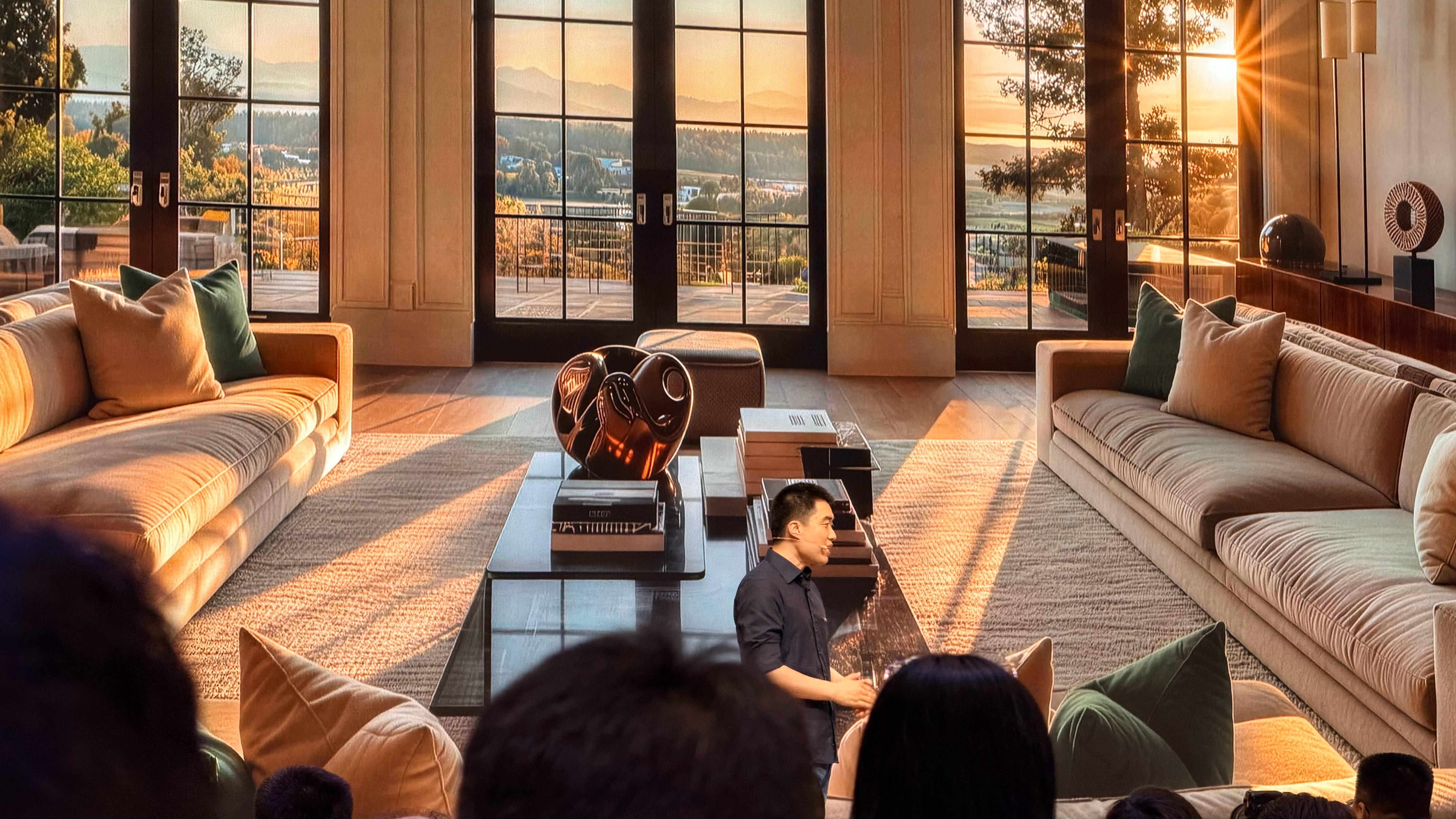 2026北京车展 虽然理想 L9 Livis 没有直接发布内饰，现场还是透露出来