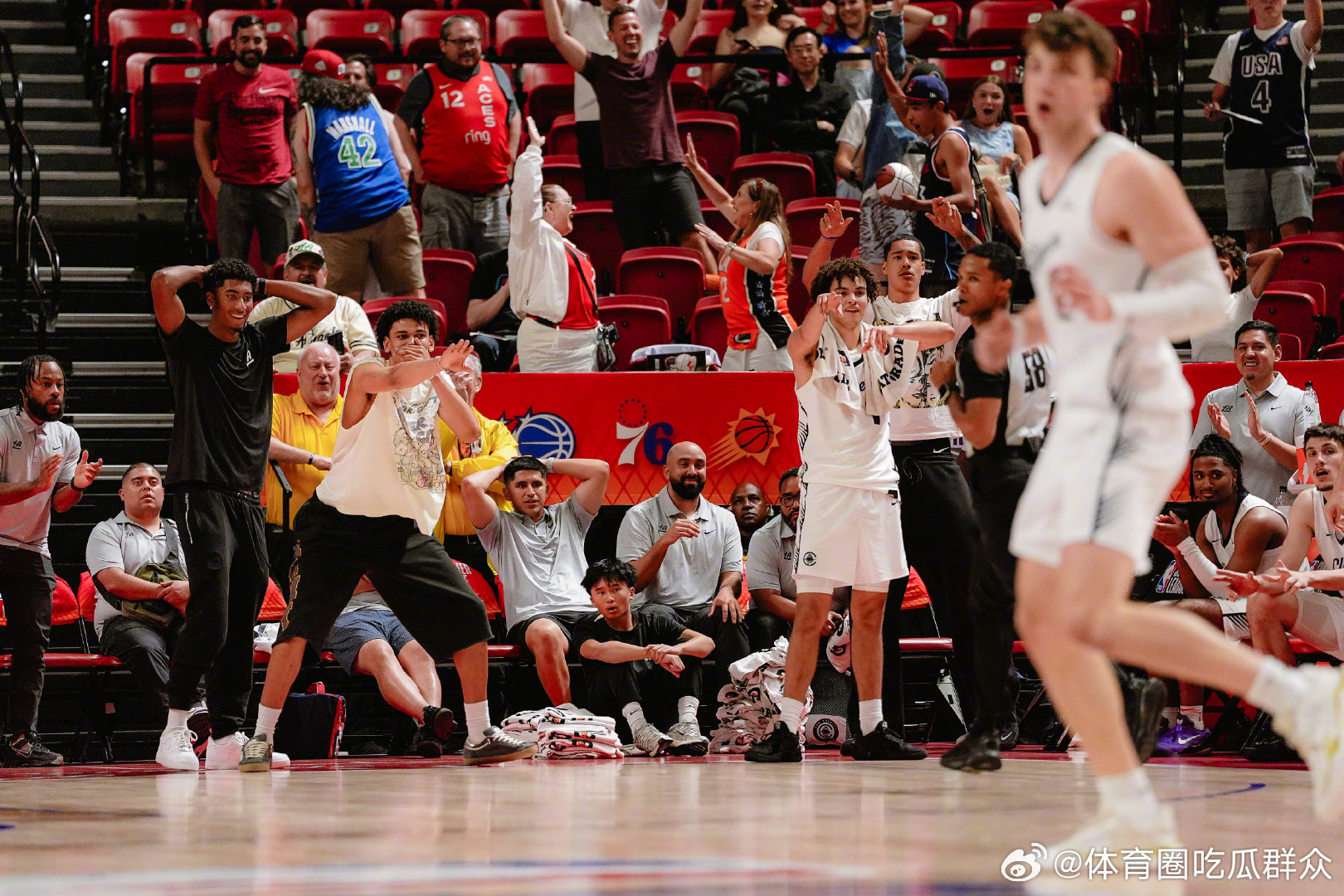 128分！快船刷新NBA夏季联赛单场得分纪录！快船战胜森林狼NBA夏季联赛  c