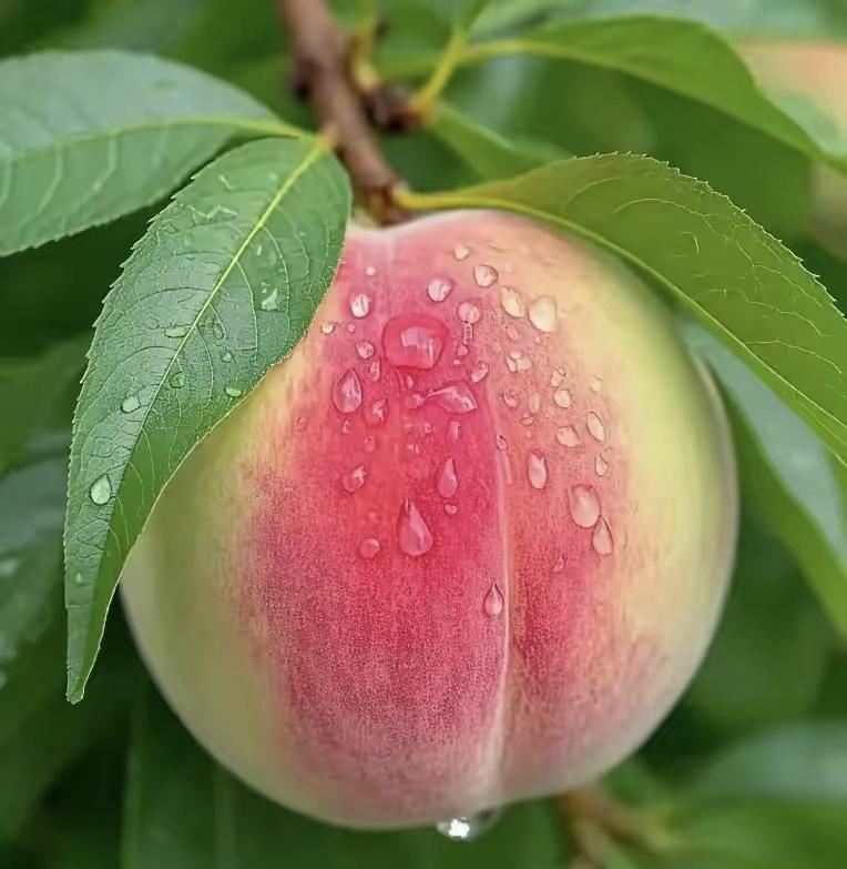 七绝 秋雨中华通韵
推窗放入雨声来，
凉意徐徐扑面怀。
点点滋荣枯旱处，
累累硕