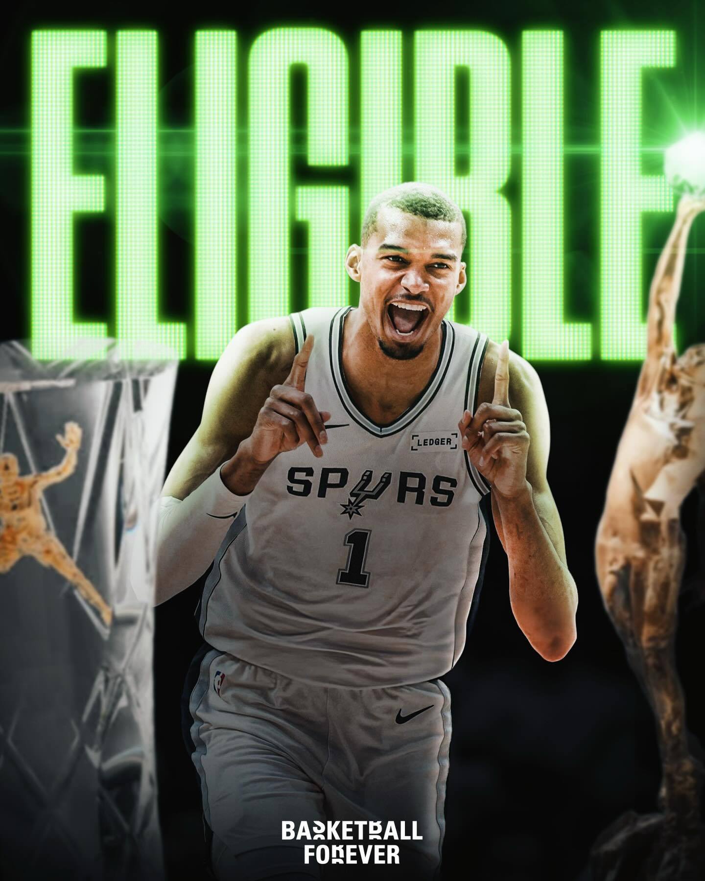 行了，凑够65场了，最后一轮可以歇了nba吐槽大会文班亚马NBA