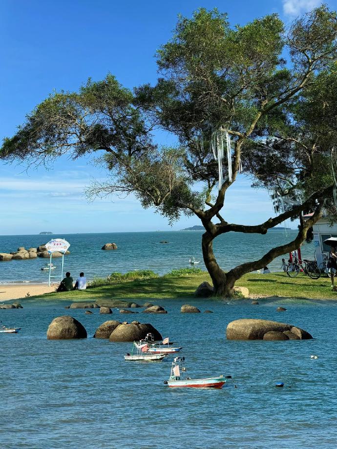 有海的城市会更浪漫吧。 