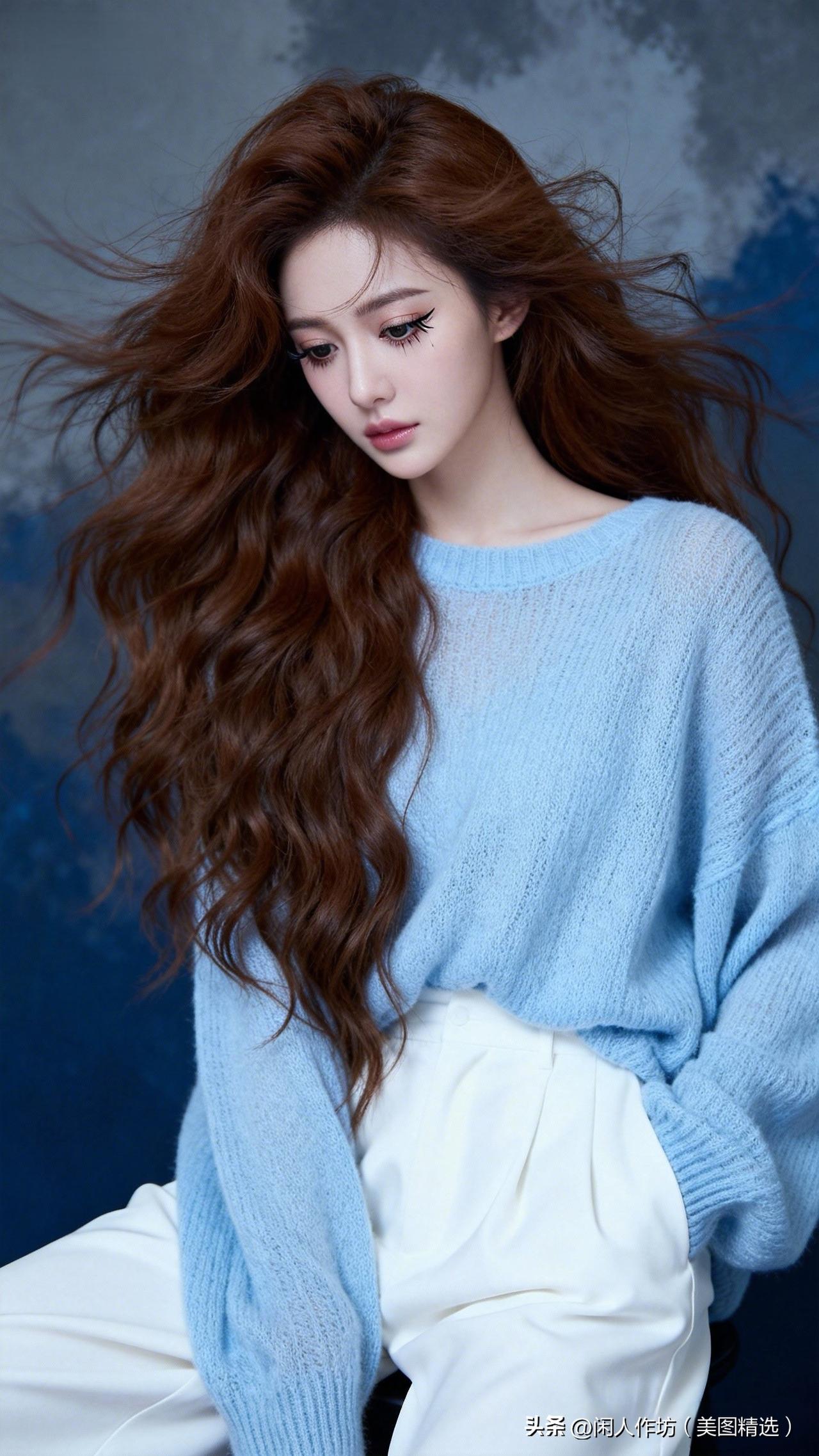 蓝色衬托出靓丽的风景