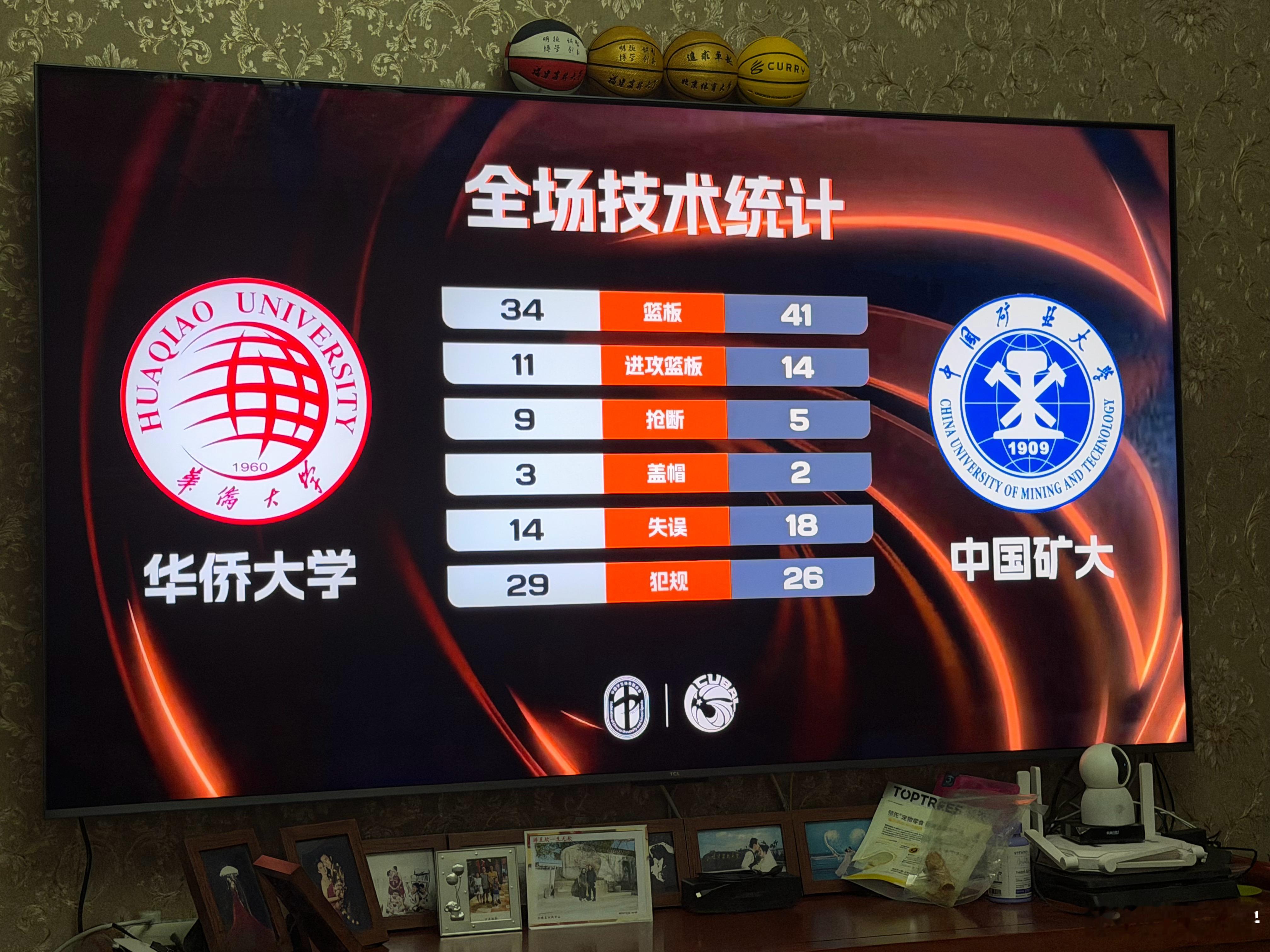 精彩的比赛cubal大学生篮球联赛华侨大学vs中国矿业大学