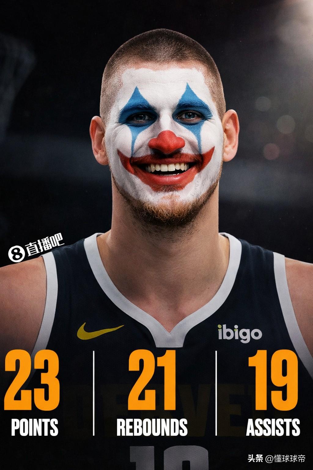 生不逢时，约基奇本来可以拿到前无古人后无来者六连MVP的！

昨天媒体还在报道约