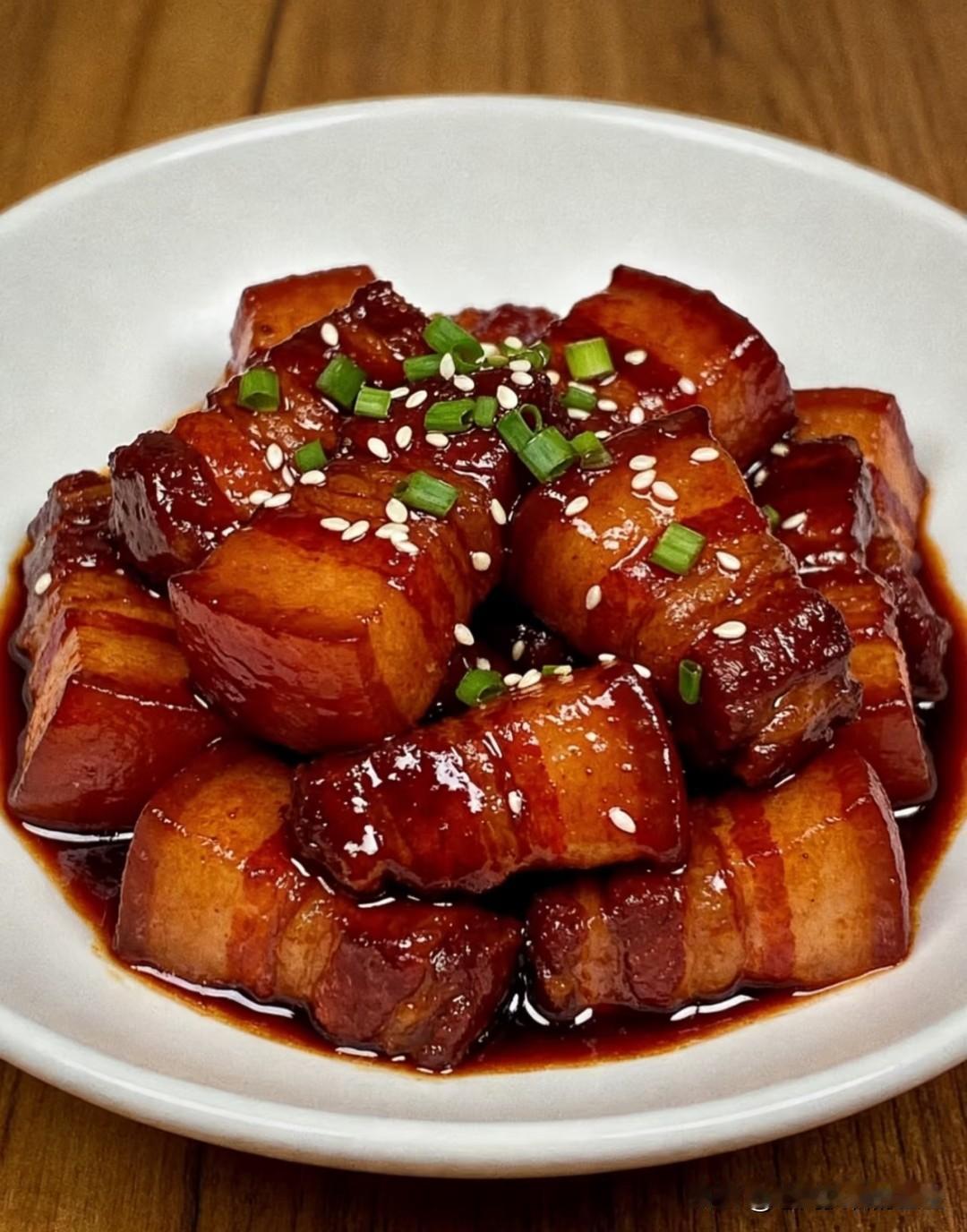 小火慢炖出来的红烧肉，香气是一层层的：咕嘟咕嘟炖的时候，整间屋子都飘着醇厚的肉香