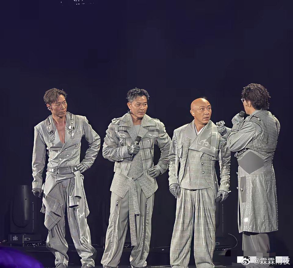 香港Bigfour演唱会太绝了！张卫健、许志安、梁汉文、苏永康这四个平均快60岁