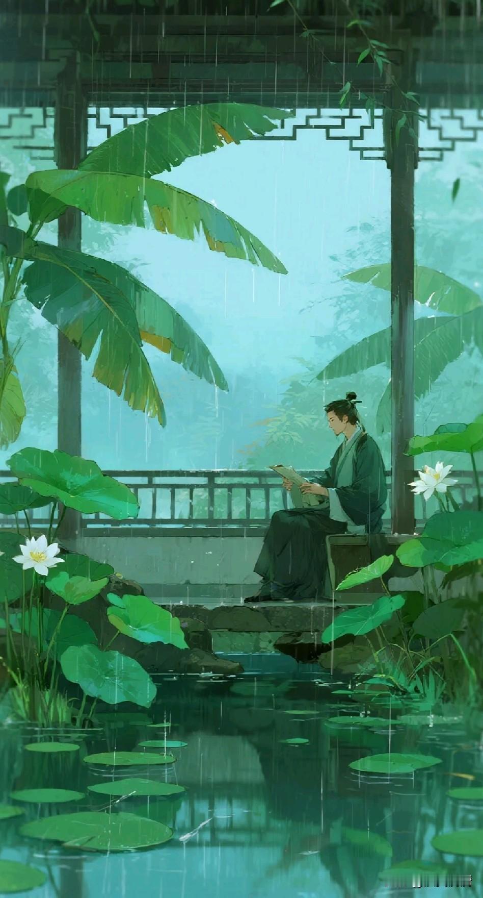 《不攀不比心常泰，不贪不执境自宽；争什么，求什么，执什么；淡一些，静一些，安一些