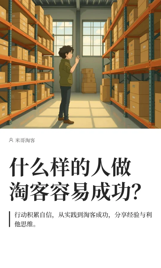 什么样的人做淘客容易成功？