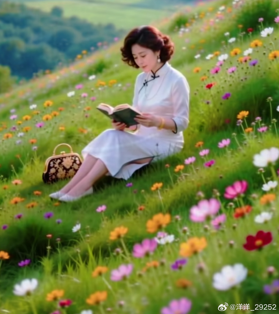 洋洋高锐·花与禅的醒悟◎满山花草黄昏以后更加……娇娆◎有书……一部美人在册◎明眸