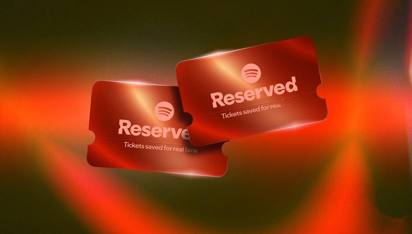 天呐‼️Spotify为忠实歌迷推出演唱会预留票功能！Spotify刚刚表示将为