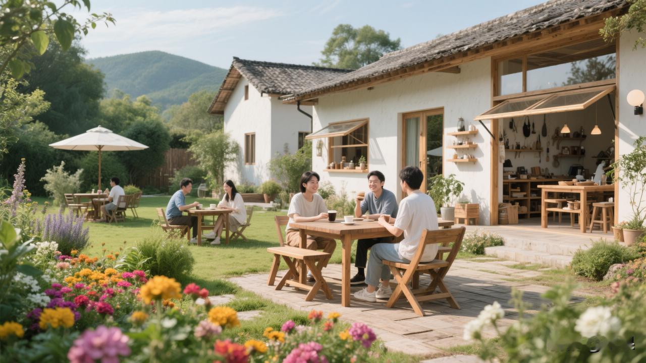 您观察到的这个现象确实非常普遍。如今，“去农村”已经成了一种令人向往的新风尚。这