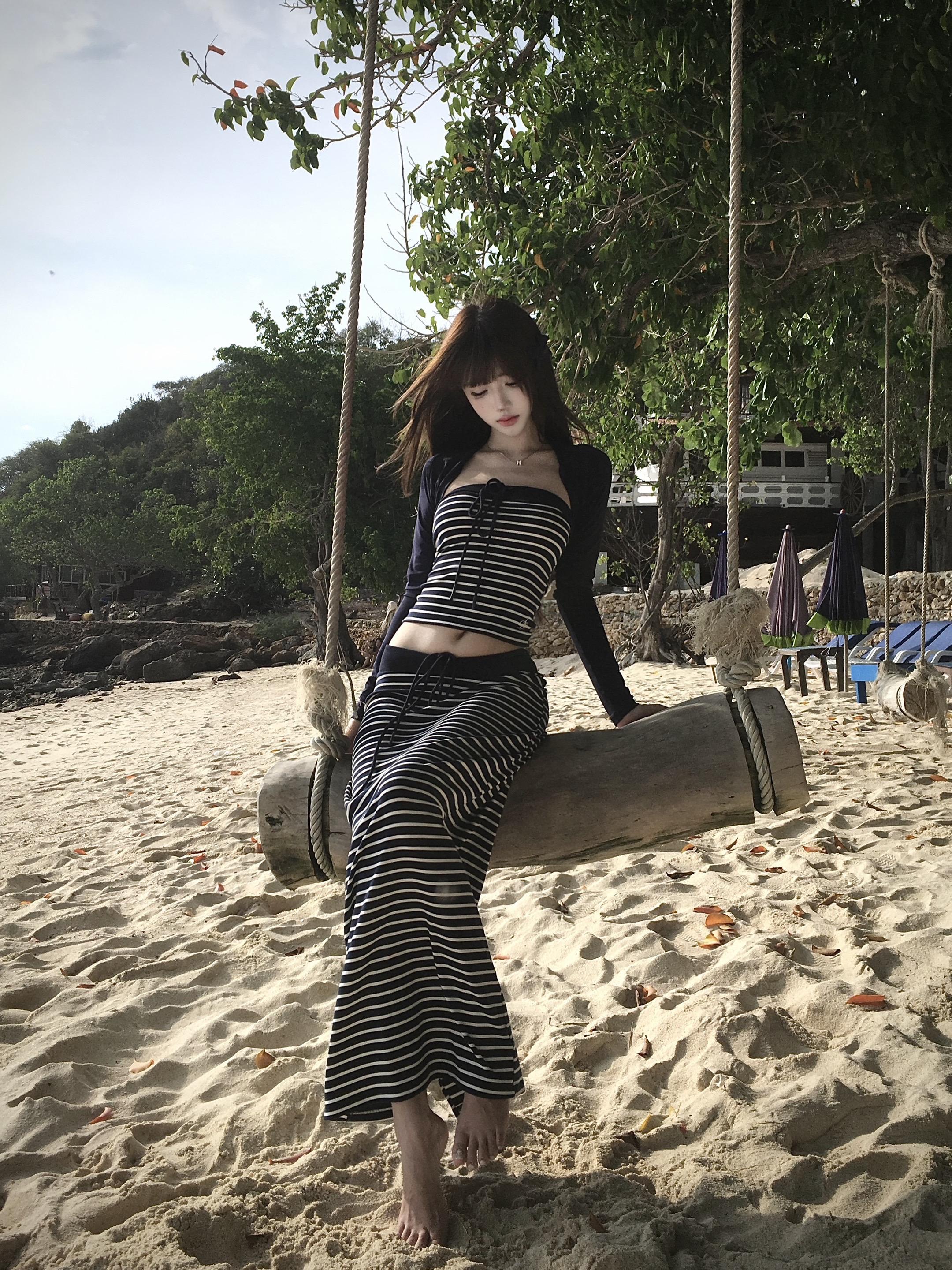 靠近海的时候