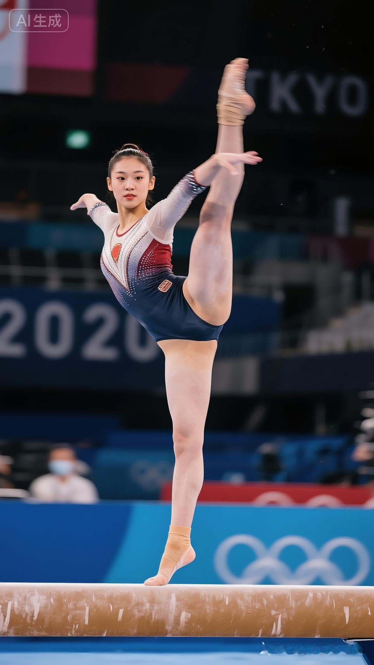 2020东京奥运会上，体操小将惊艳亮相！