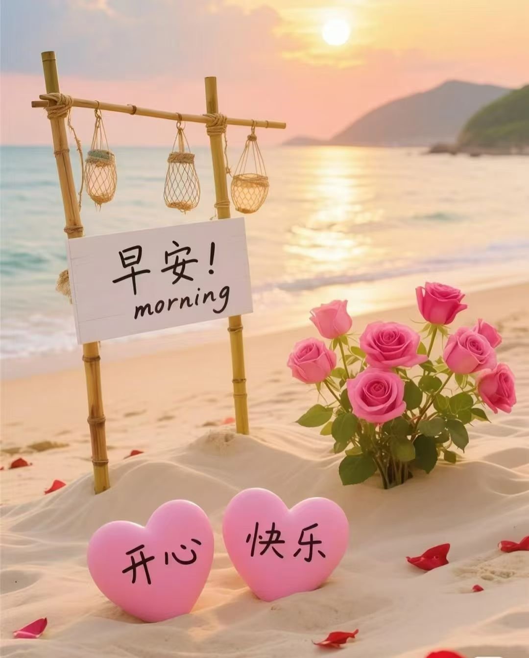 今天的好运，拍了拍你，生活，没什么大不了的。心态调整好，生活才美好，好运，从每一